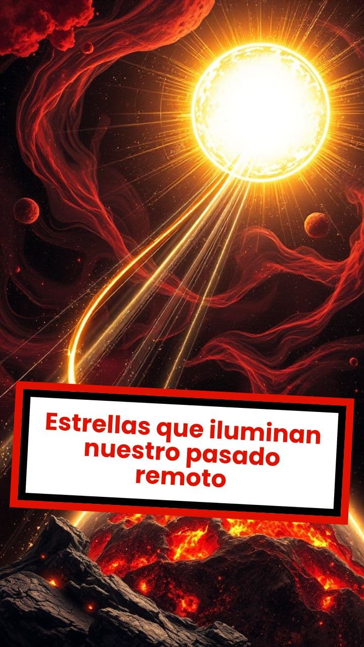 Estrellas que iluminan nuestro pasado remoto