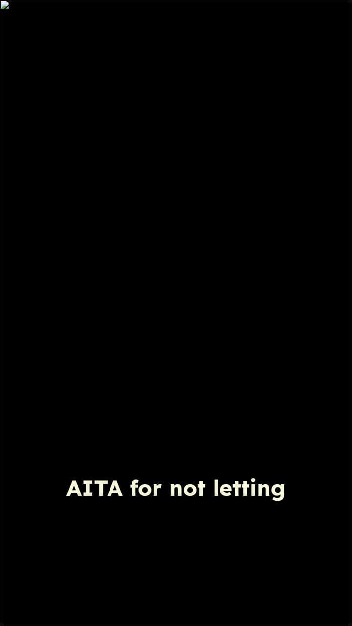 Not Letting Former Owner Inside