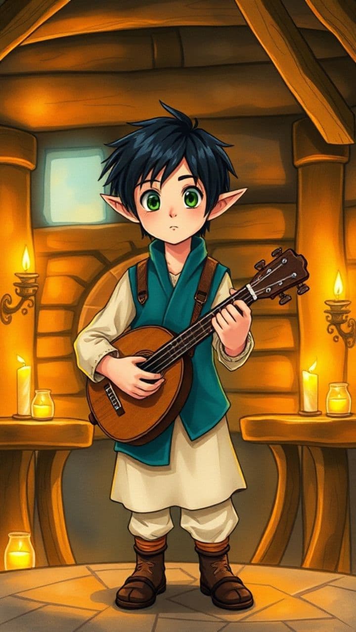 Le barde et la roche idiote