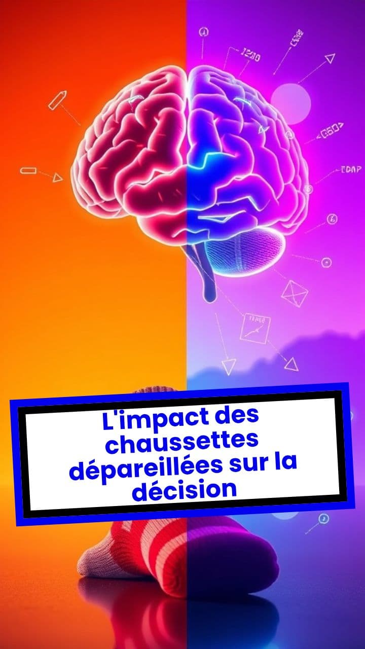 L'impact des chaussettes dépareillées sur la décision