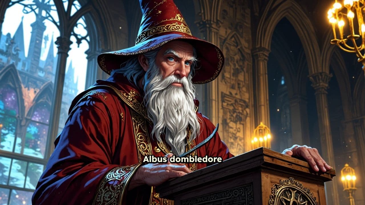 La historia del atrio de Dumbledore