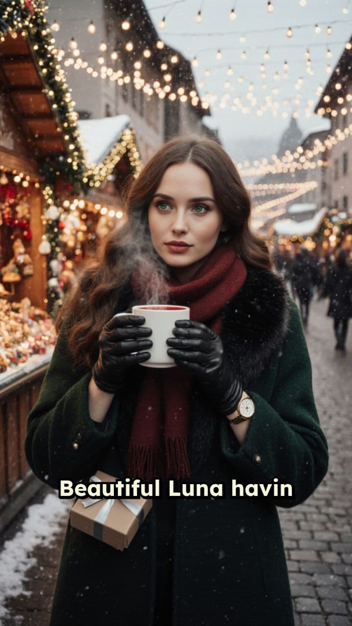 Luna's Christmas Market Adventure in Zurich