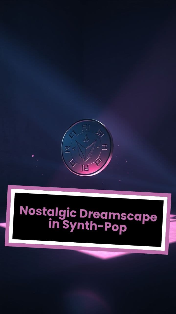 Nostalgic Dreamscape in Synth-Pop