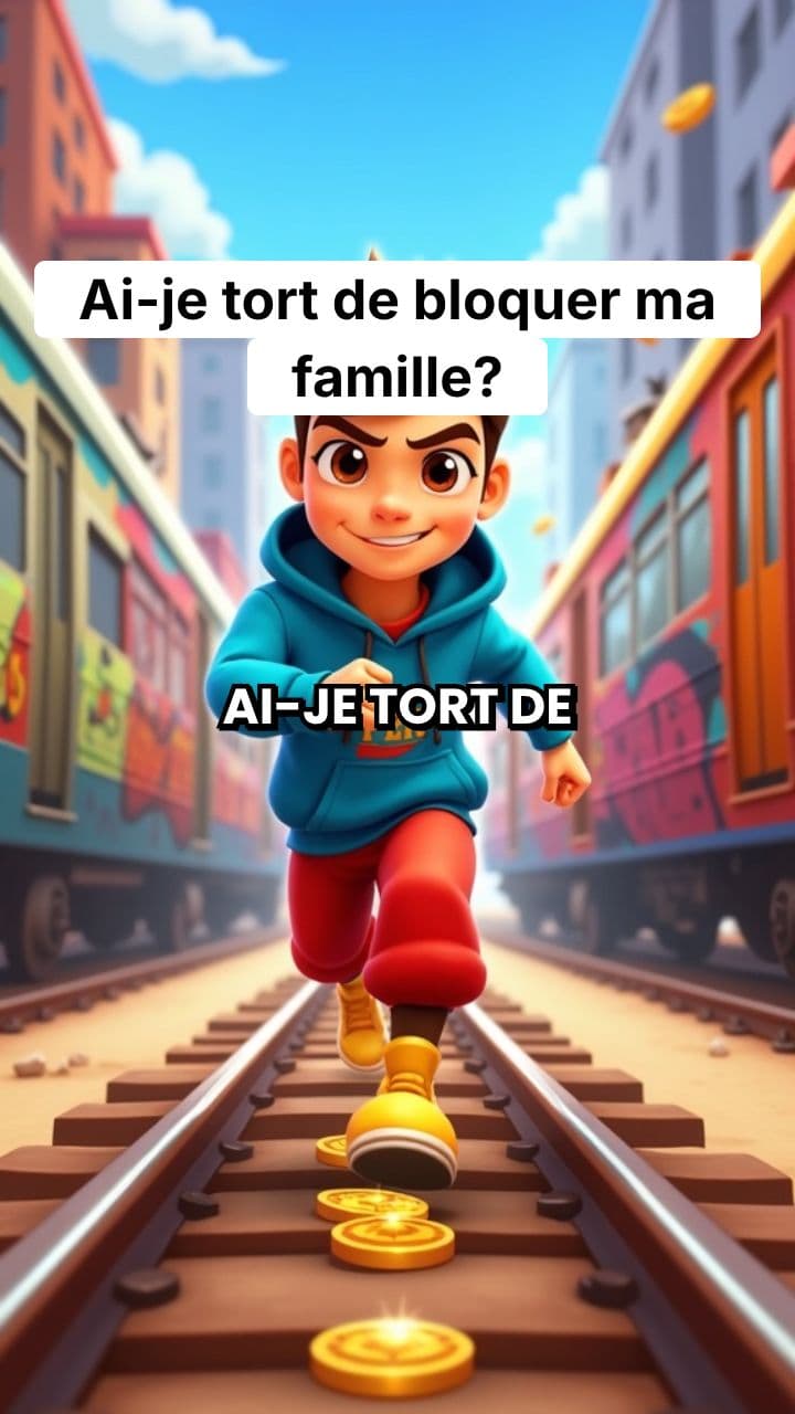 Ai-je tort de bloquer ma famille?