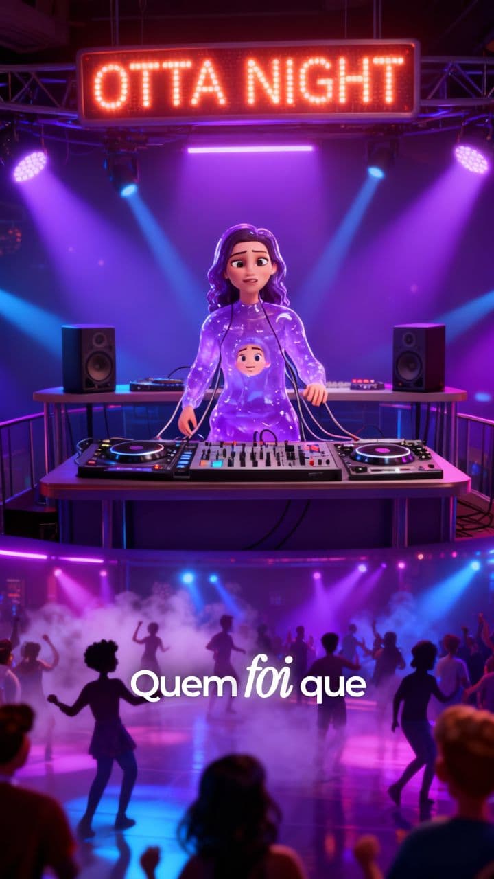 Eu virei gelatina no meio da festa 🤯🎛️