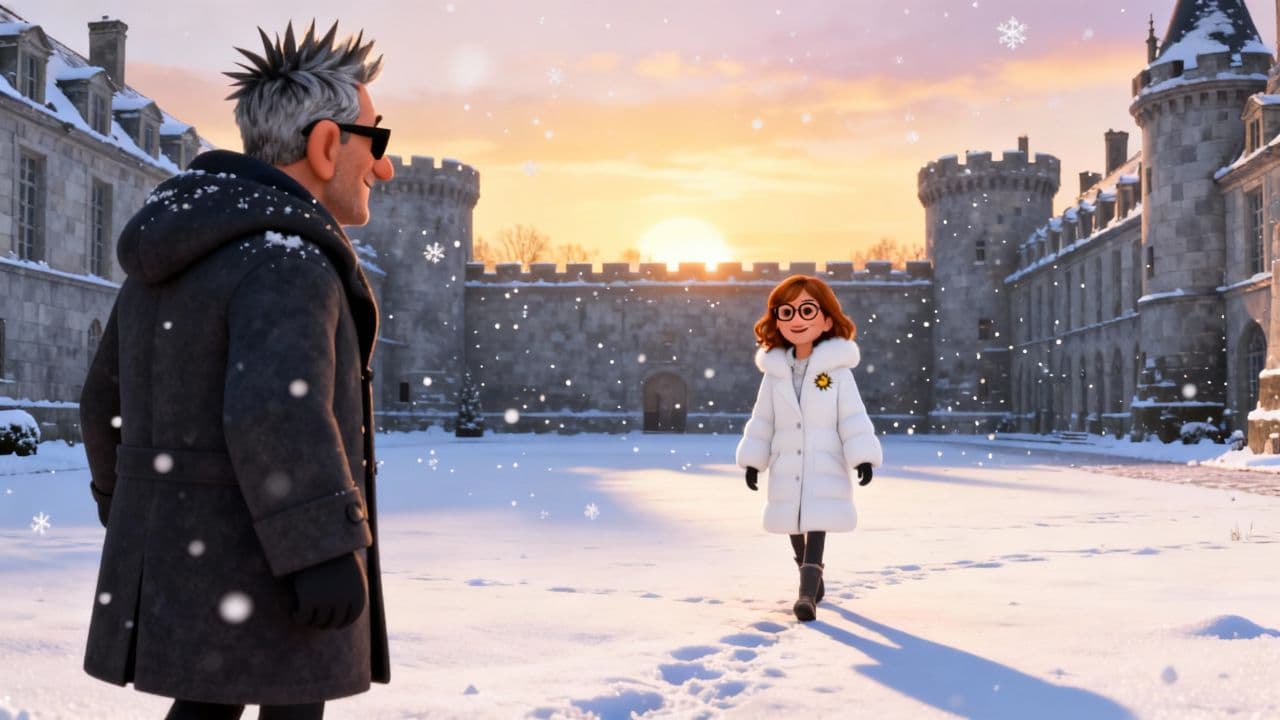 #7594 Winter Peace at Fontainebleau