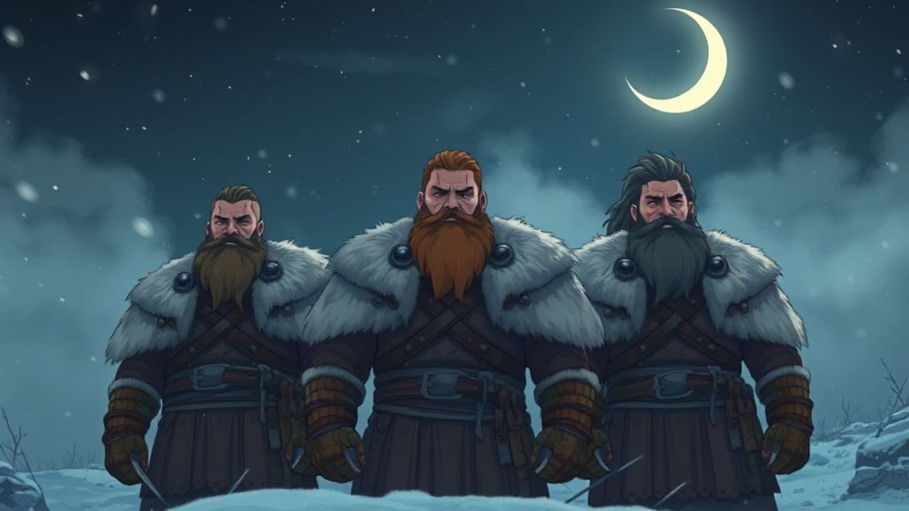 Трое викингов во славу Одина