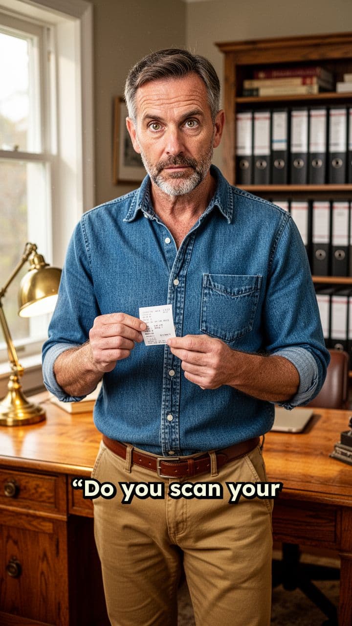 Scan Receipts Without the Hassle