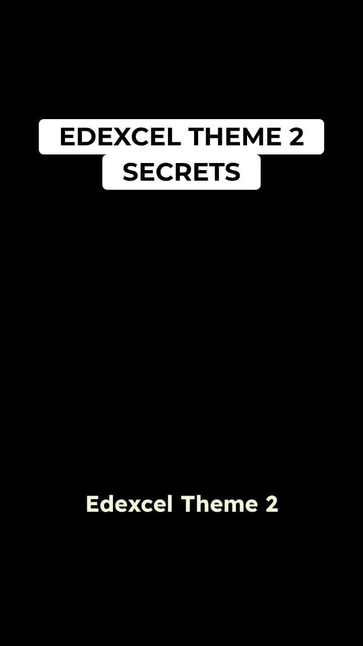 Mastering Edexcel Theme 2 Economics