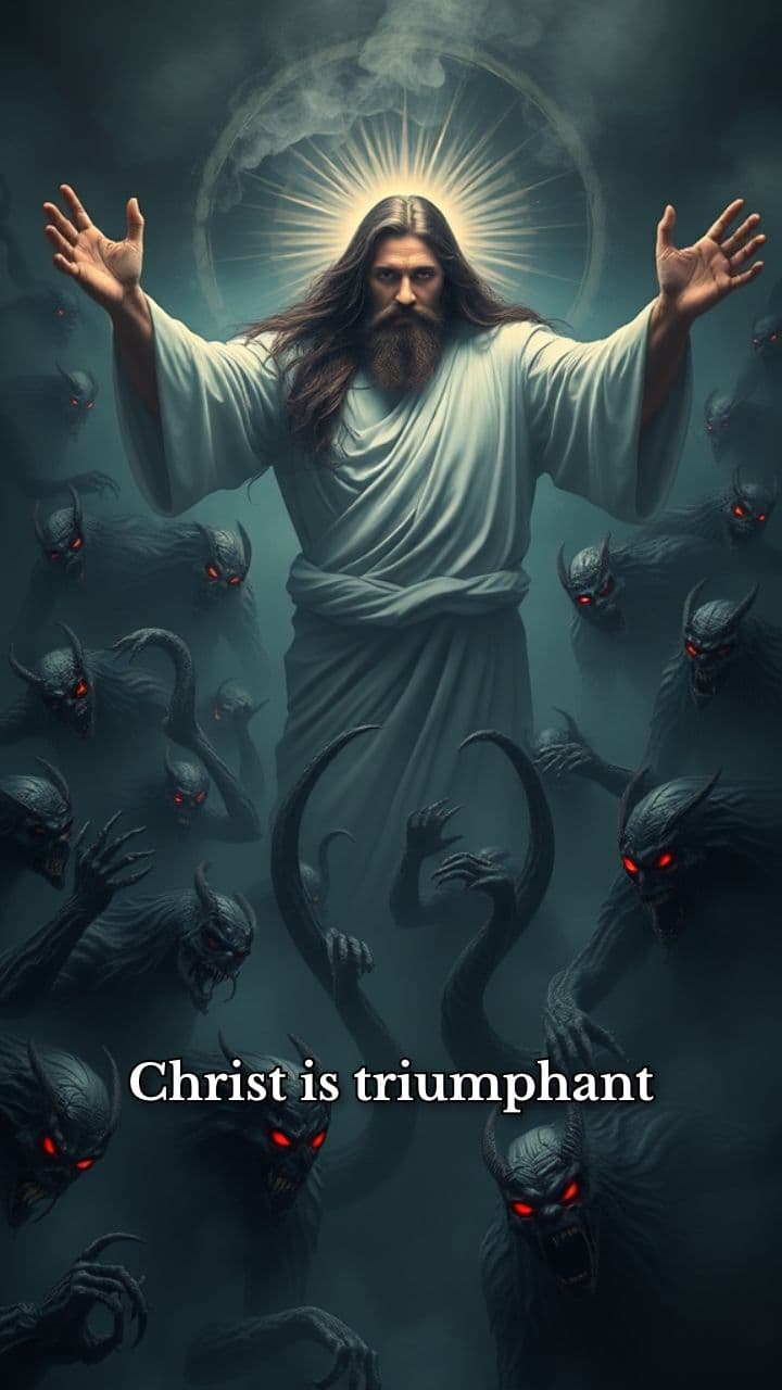 Christ's Triumph Over Demons