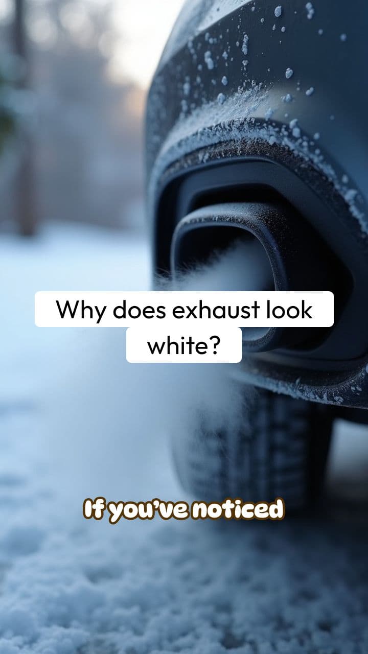 Why Does Cold Air Make Car Exhaust Look White? | RapidSmartFacts