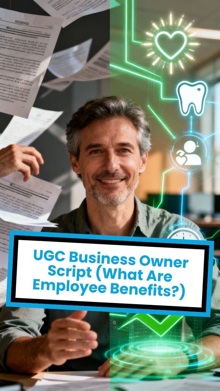 UGC Business Owner Script (What Are Employee Benefits?)