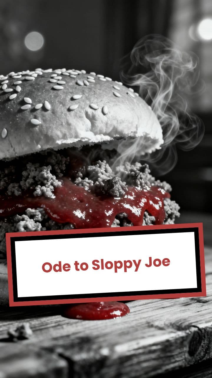 Ode to Sloppy Joe