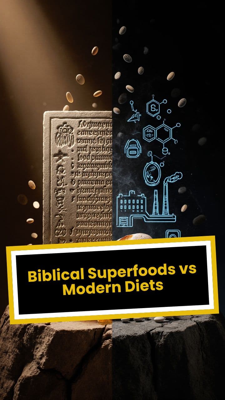 Biblical Superfoods vs Modern Diets