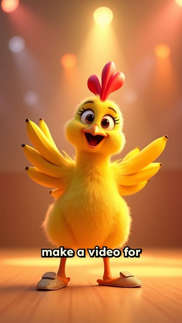 Chicken Banana Song Dance Tutorial