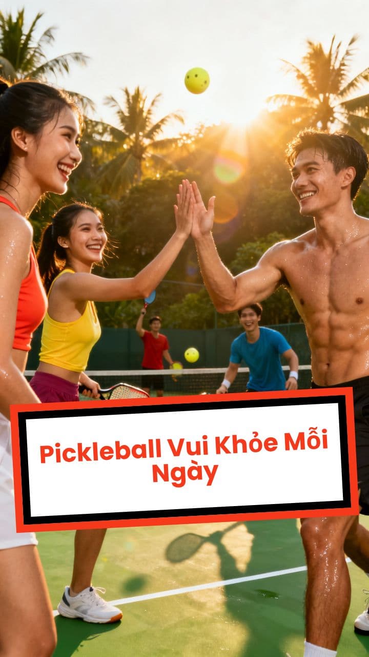 Pickleball Vui Khỏe Mỗi Ngày
