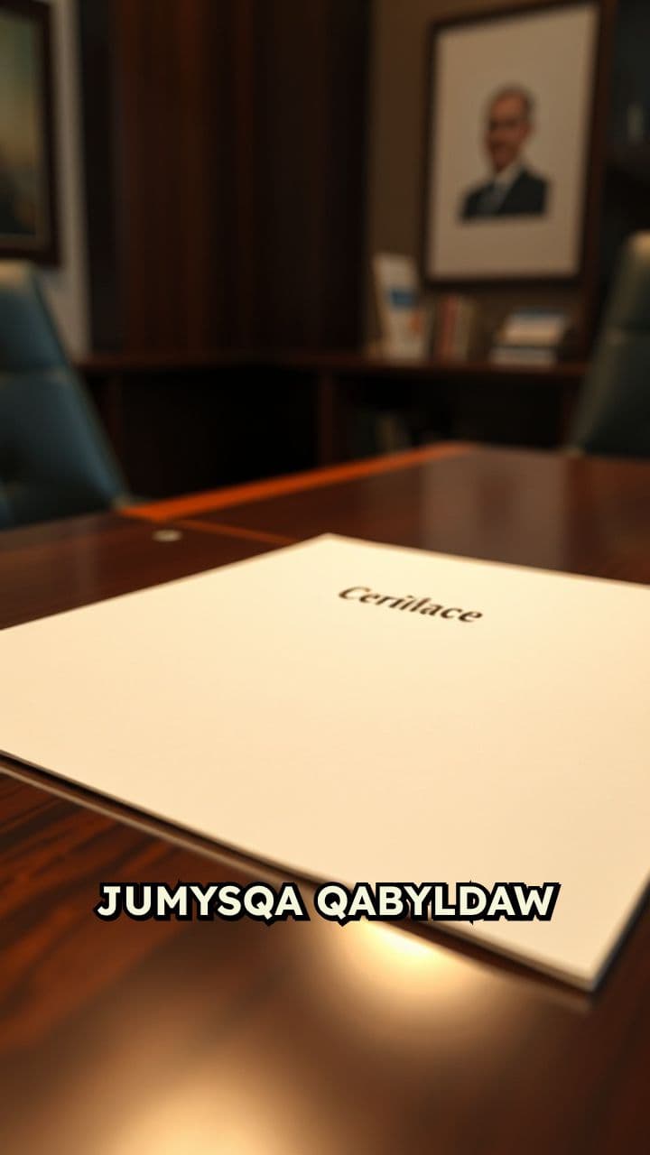 Daniyar Sätemir Buxgalter Qyzmetine Qabyldaw