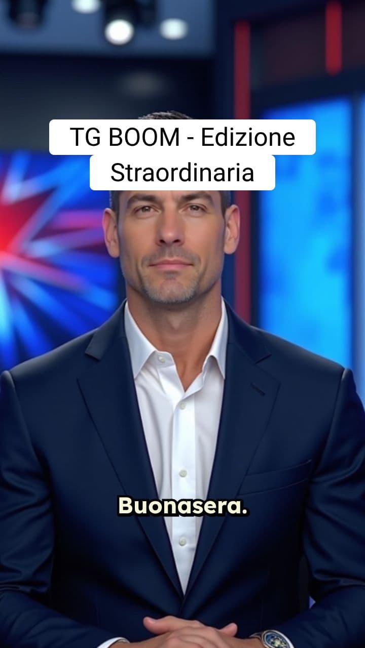 TG BOOM - Edizione Straordinaria