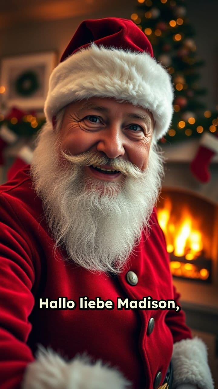 Fröhliche Weihnachten, liebe Madison!