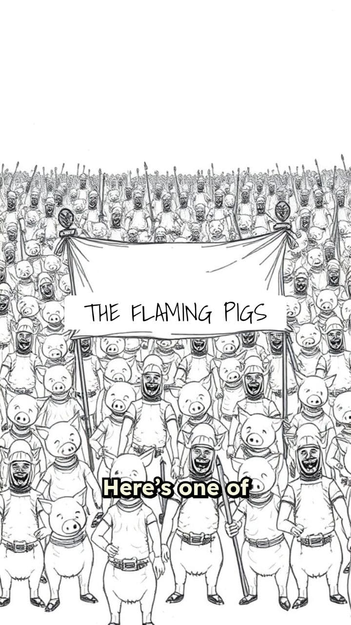 The Flaming Pigs