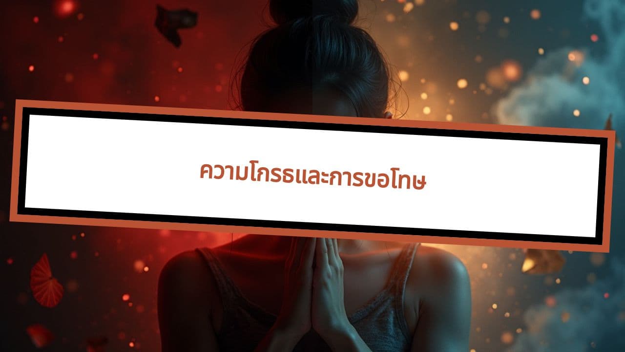 ความโกรธและการขอโทษ
