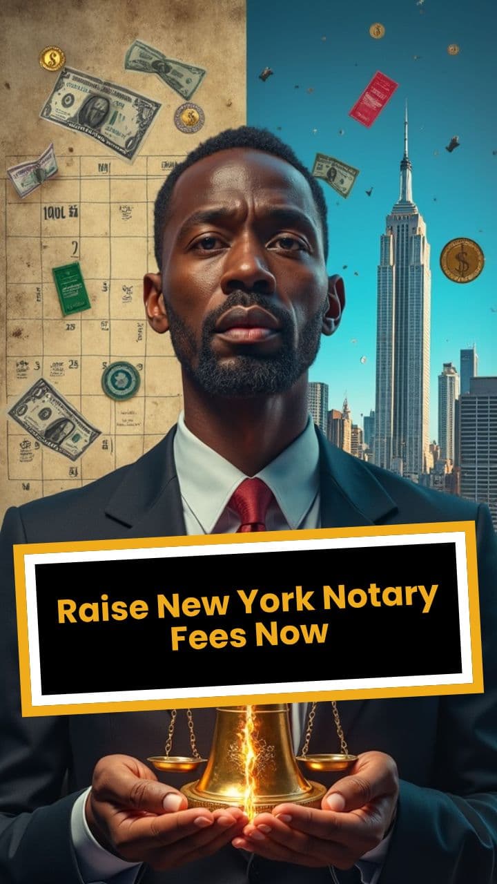 Raise New York Notary Fees Now