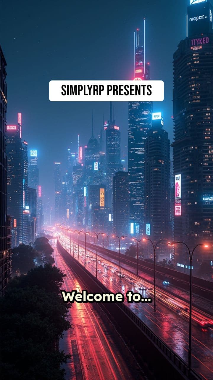 SimplyRP - GTA 6 Style Intro