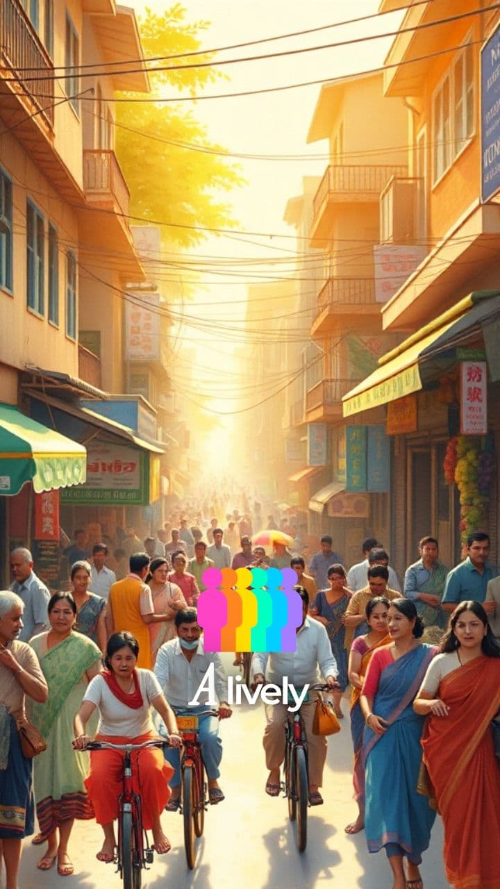 सुबह की चाय की गली