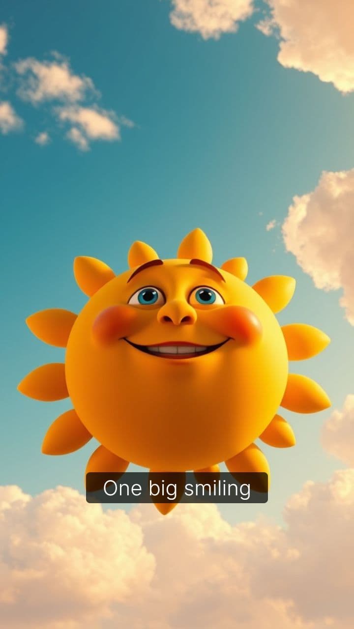 Smiling Sun and Number One