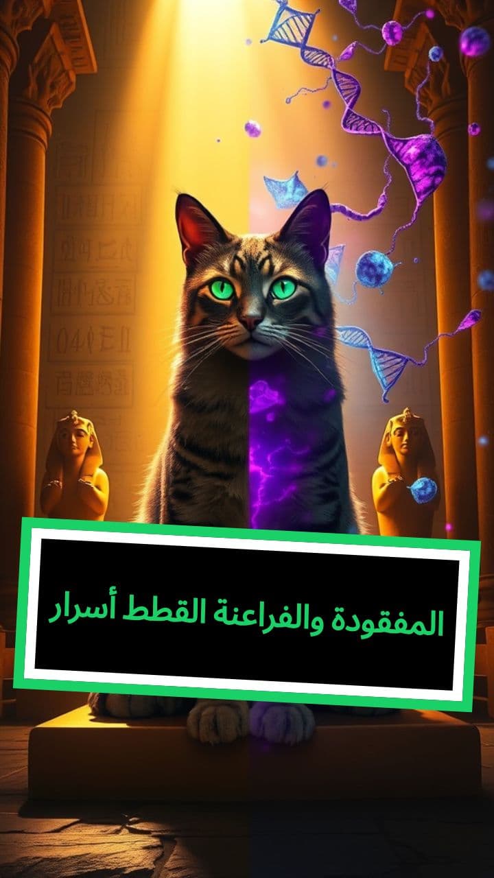 أسرار القطط والفراعنة المفقودة