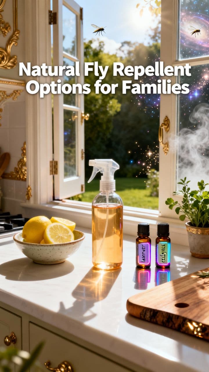 Natural Fly Repellent Options for Families