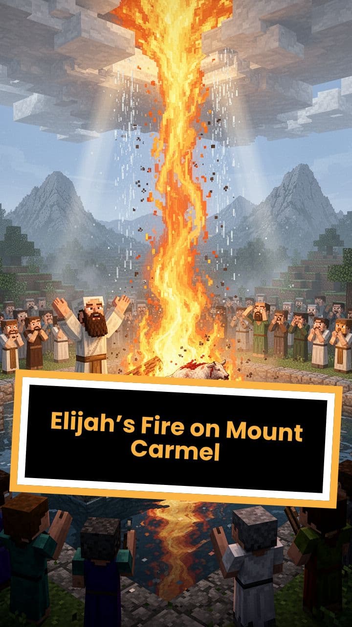 Elijah’s Fire on Mount Carmel