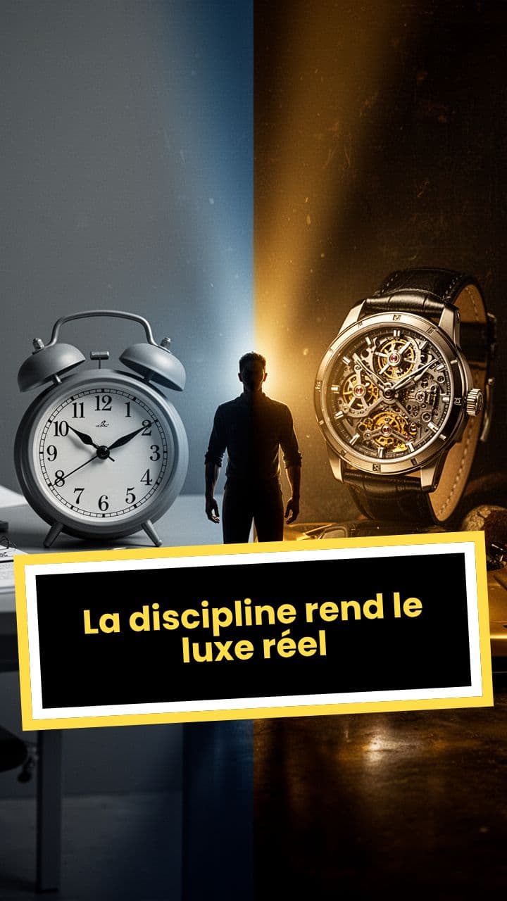 La discipline rend le luxe réel