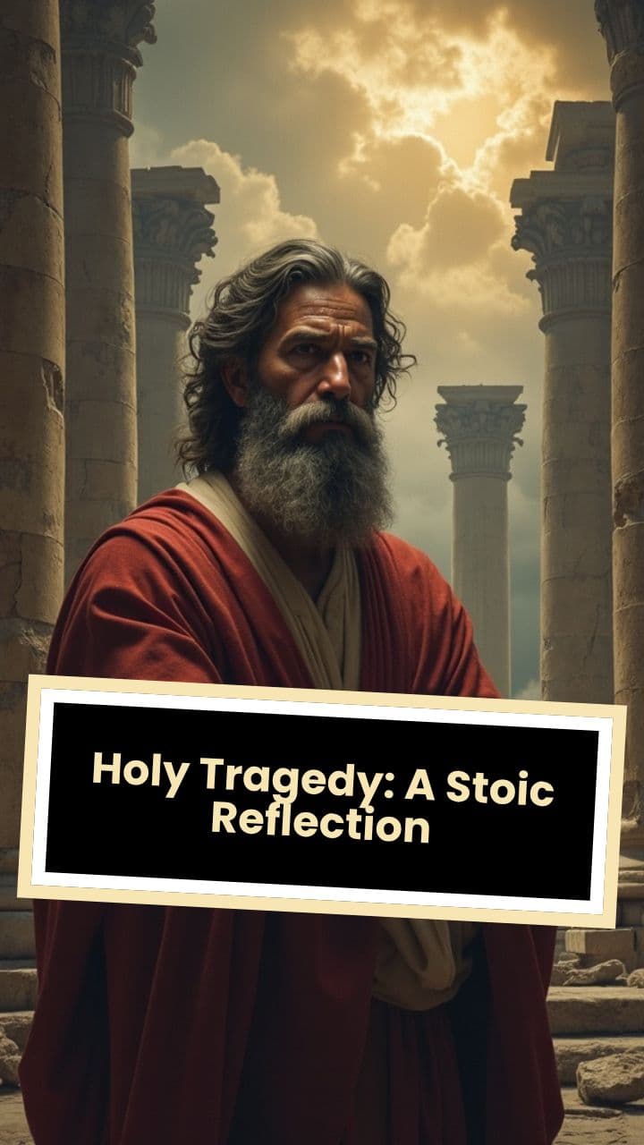 Holy Tragedy: A Stoic Reflection