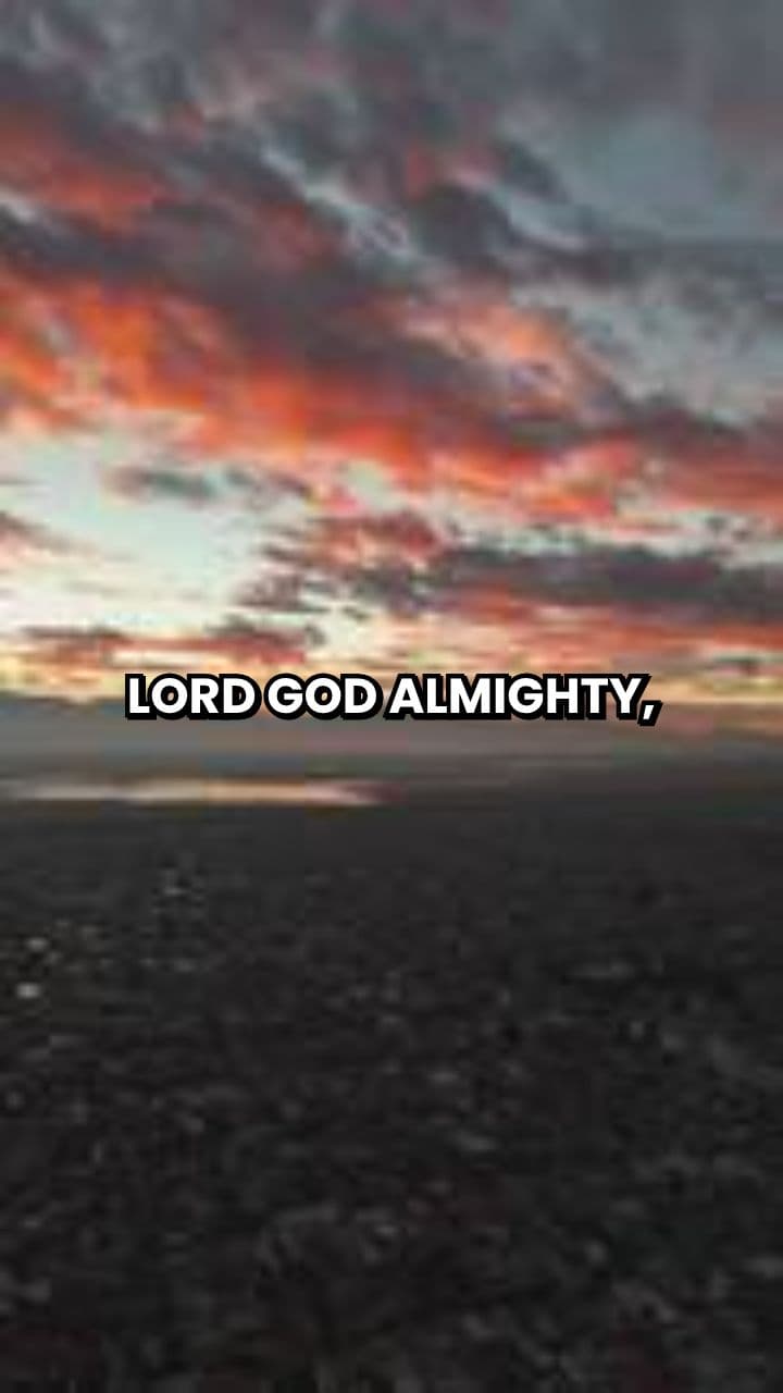 Morning Prayer of Surrender