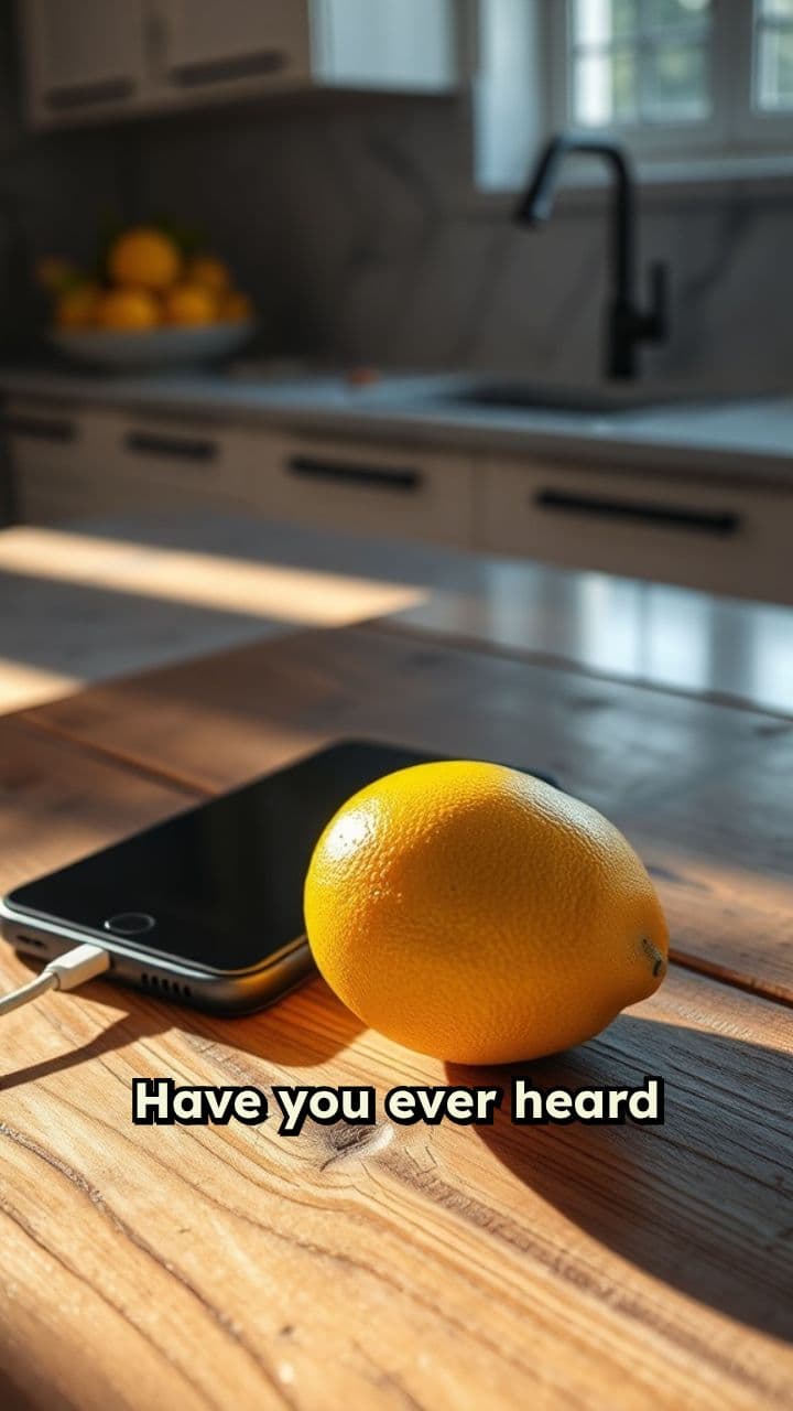 Can You Charge a Phone with Lemons?