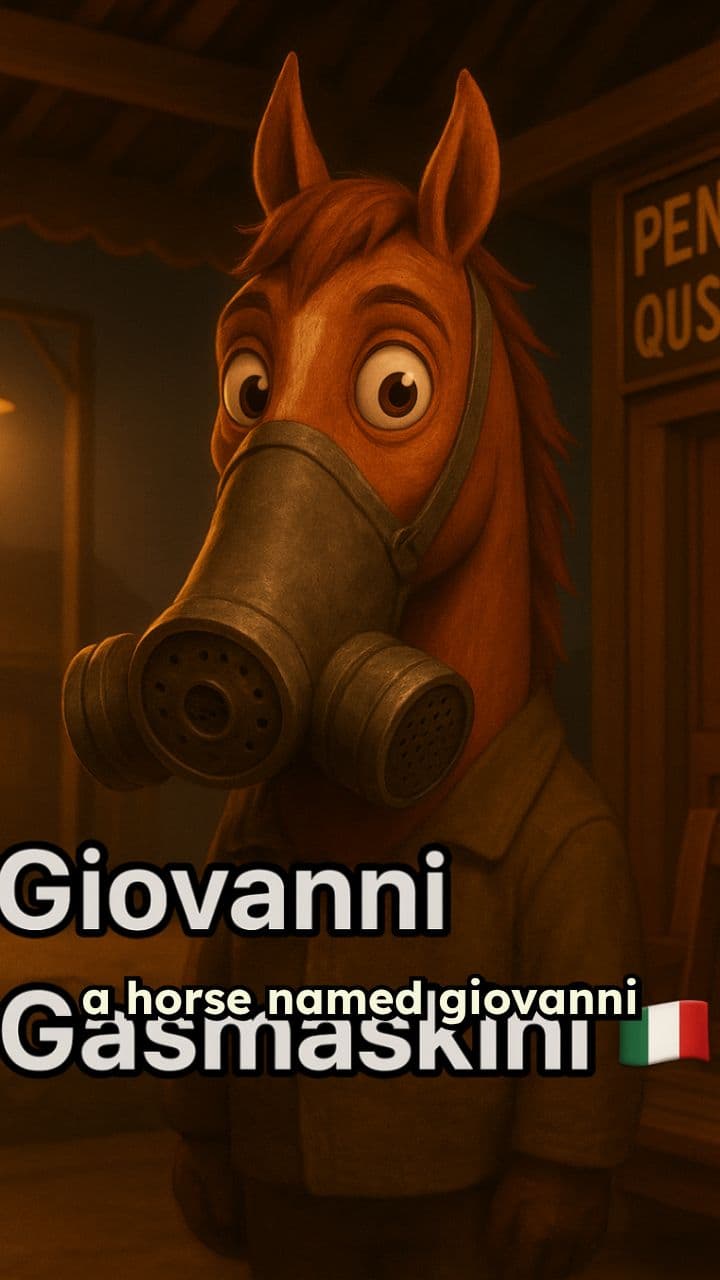 Giovanni Gasmaskini: The Horse's Tale