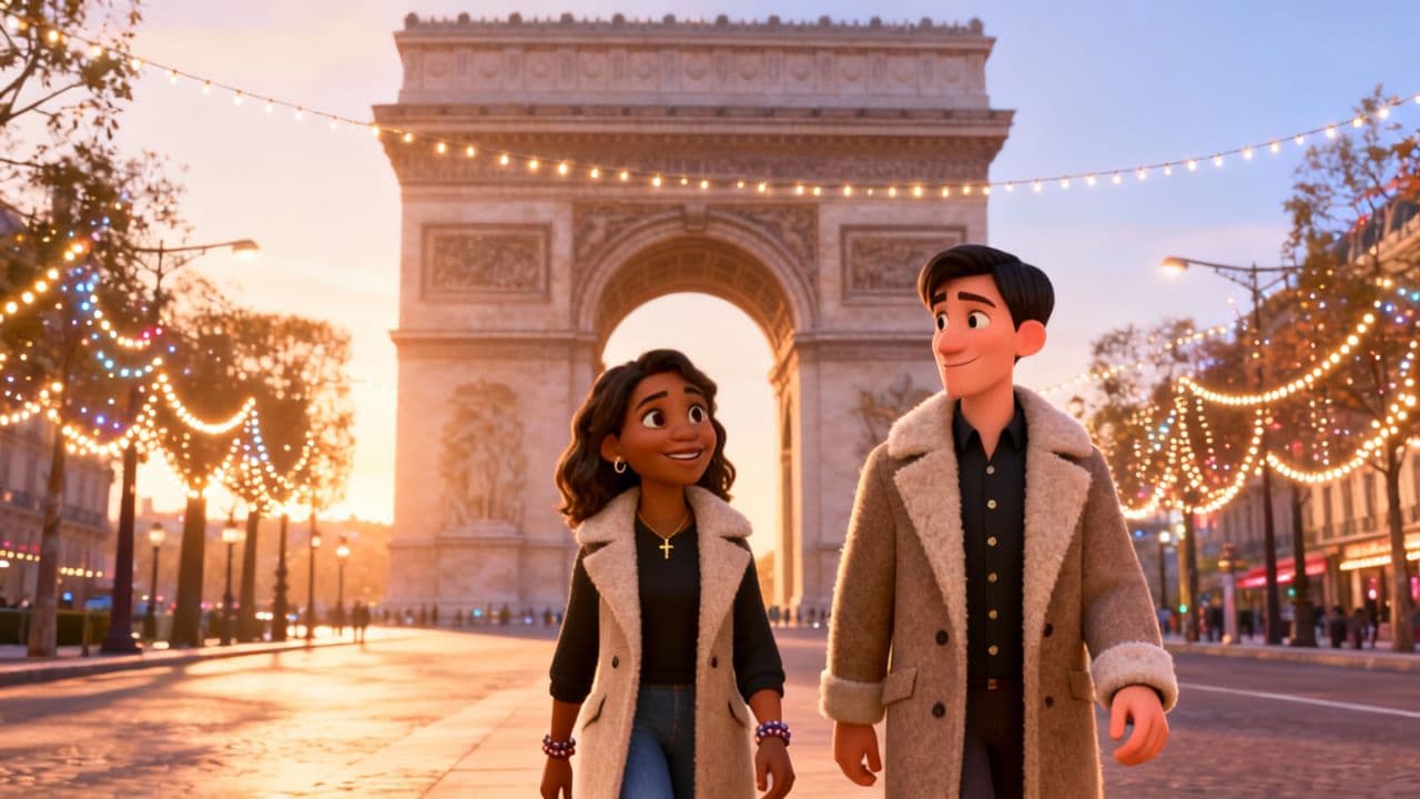 Parisian Christmas Romance