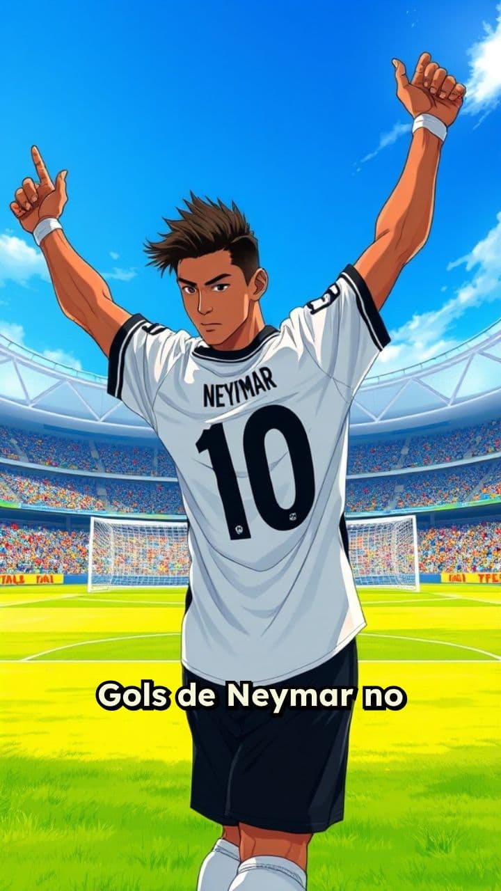 Gols de Neymar no Santos 2026