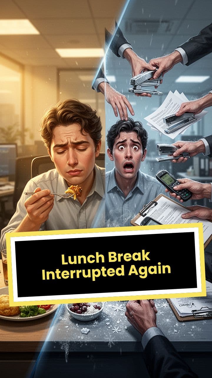 Lunch Break Interrupted Again