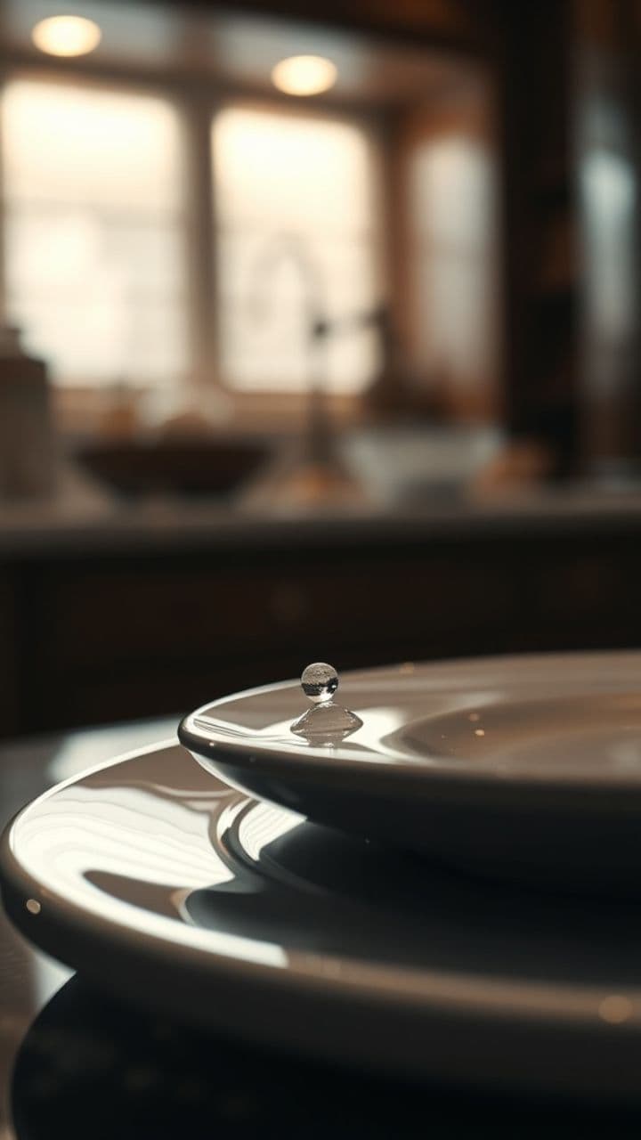 Shiny Plates and Kitchen Vibes