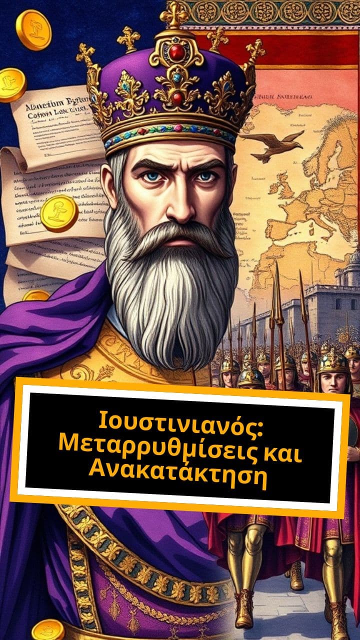 Ιουστινιανός: Μεταρρυθμίσεις και Ανακατάκτηση (duplicated)