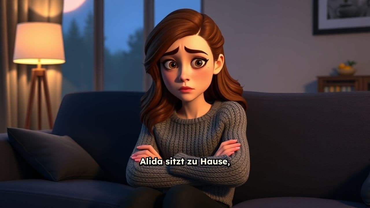 Bayram bringt Alida zum Lächeln