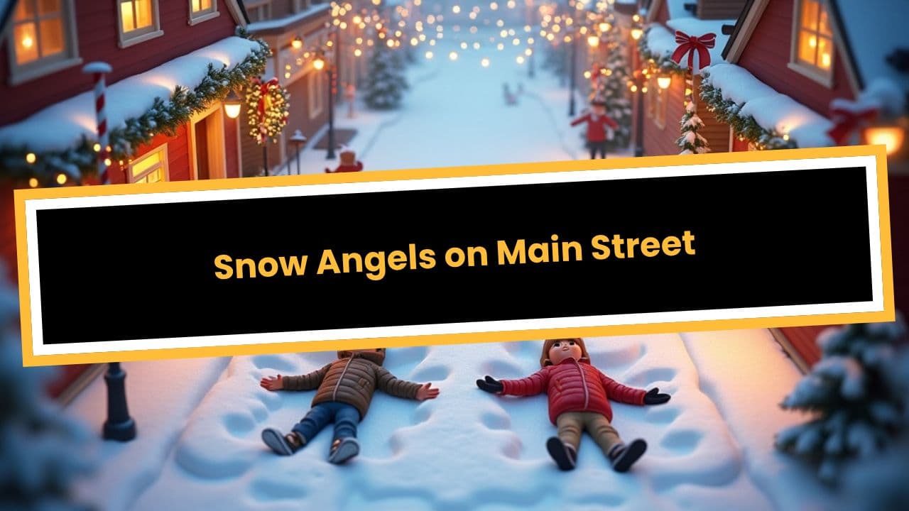 Snow Angels on Main Street