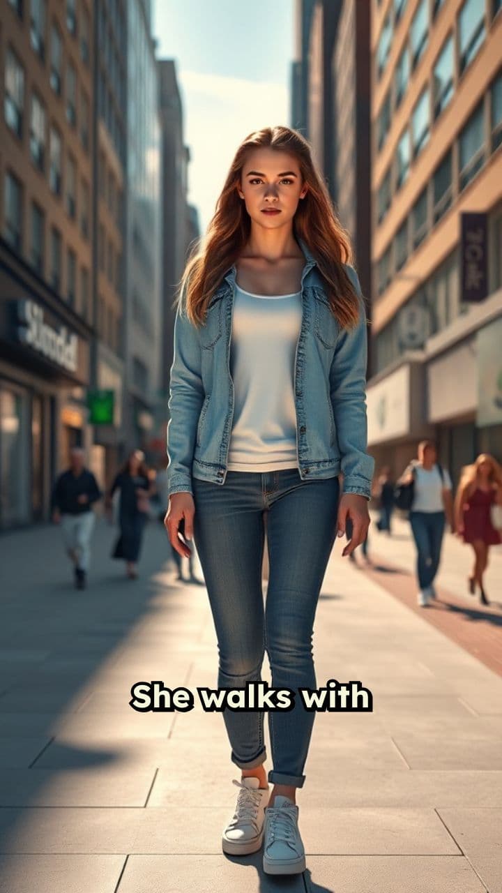 Girl Walking