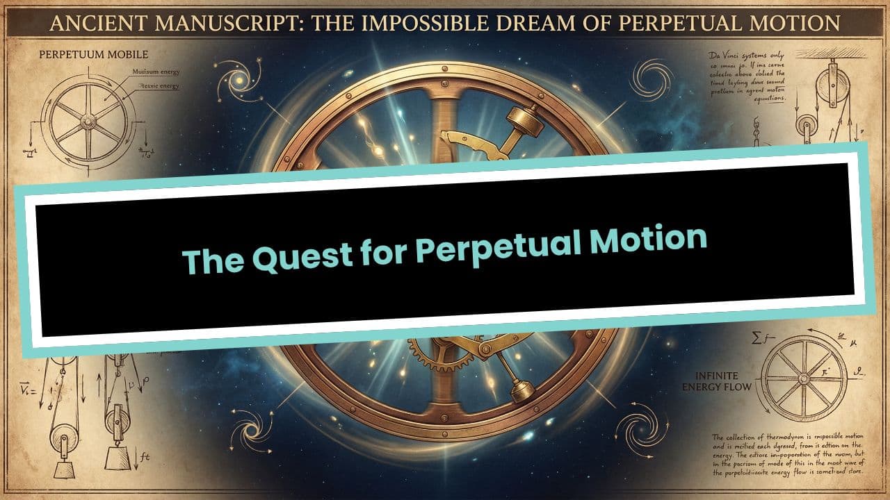 The Quest for Perpetual Motion
