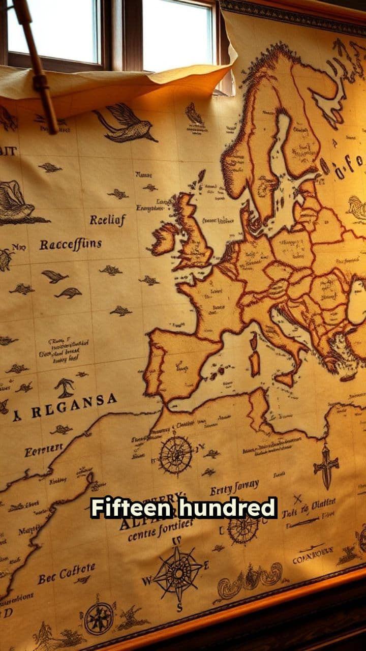 Columbus Sailing for Spain