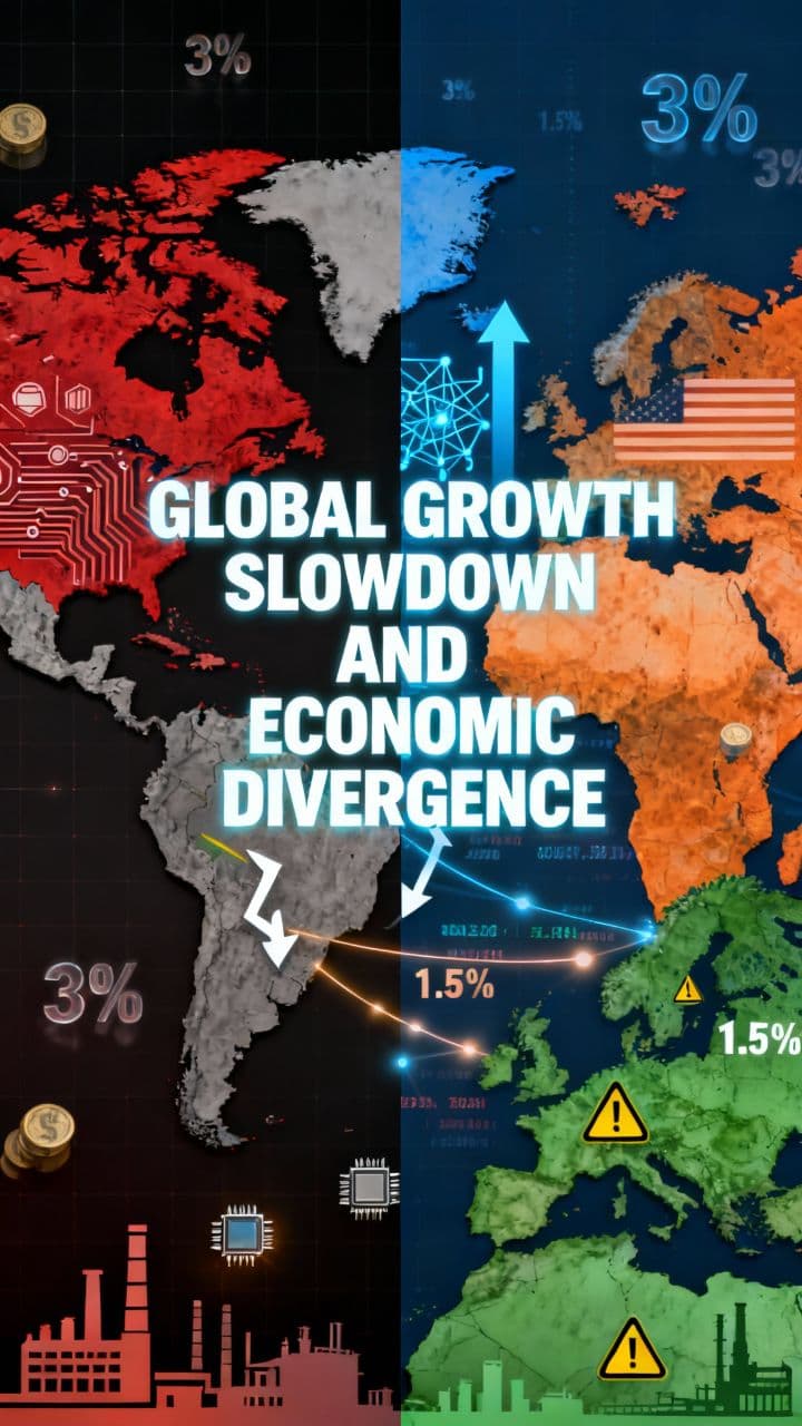 Global Growth Slowdown and Economic Divergence