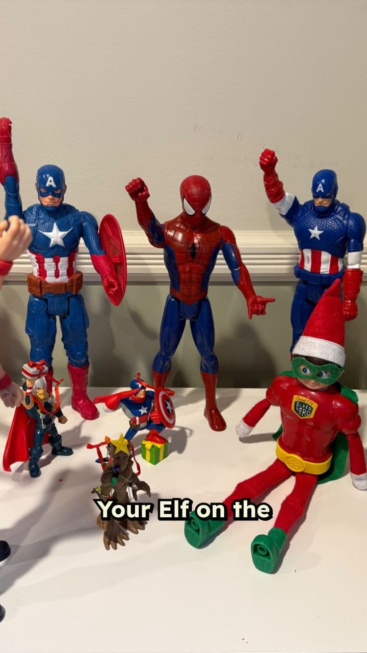 Epic High-Five Superhero Showdown