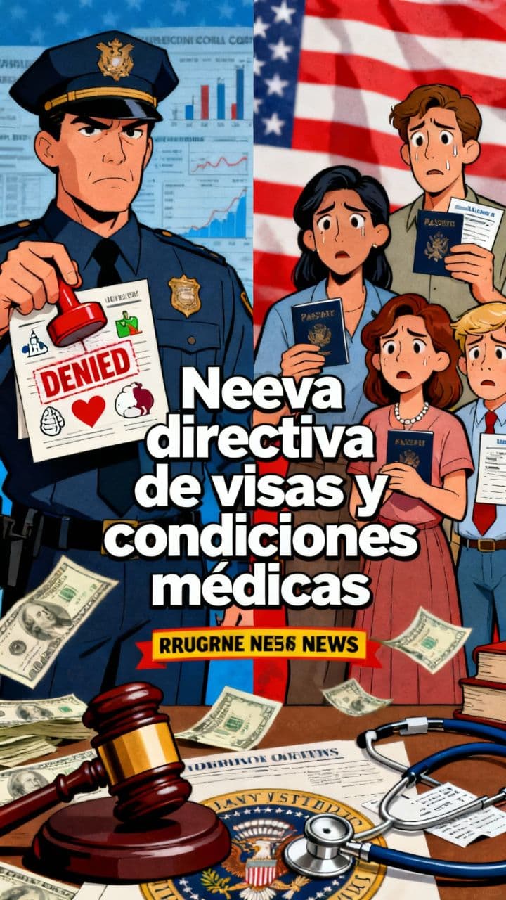 Nueva directiva de visas y condiciones médicas